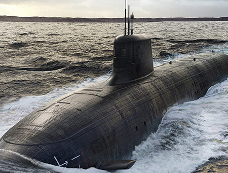Pic of RR powered Submarine-pic Rolls-Royce-Defencebuyer.com