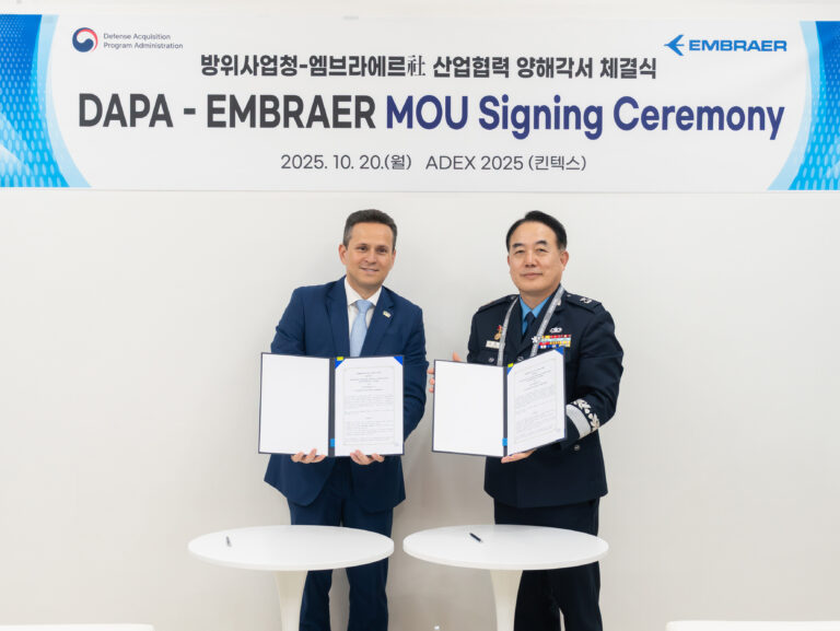 Embraer South Korea MoU-Defencebuyer.com