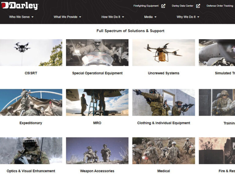 Darley Defense website-Defencebuyer.com