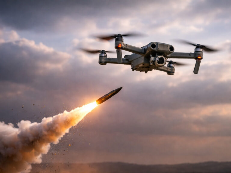 Drone under attack-Defencebuyer.com