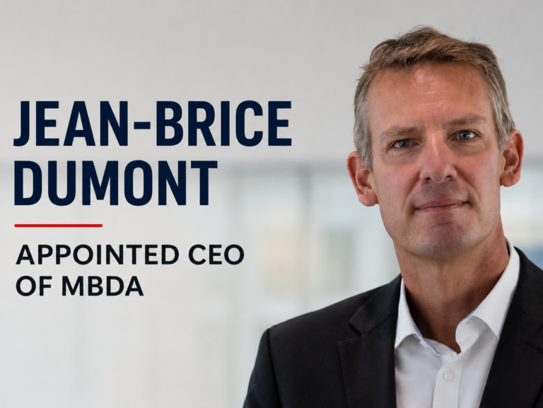 Jean-Brice Dumont appointed CEO of MBDA - defencebuyer.com