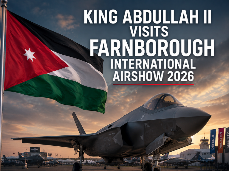Jordan King attends Farnborough Airshow - defencebuyer.com